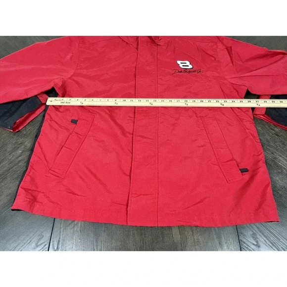 Chase Dale Earnhardt Jr. Windbreaker NASCAR Budweiser Jacket Adult XL - Picture 8 of 11
